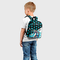 Детский рюкзак Странник - Геншин Импакт, цвет: 3D-принт — фото 2