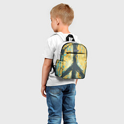 Детский рюкзак Пусть будет Мир, цвет: 3D-принт — фото 2