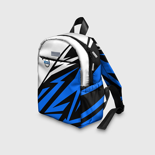 Детский рюкзак Volvo - white and blue / 3D-принт – фото 3