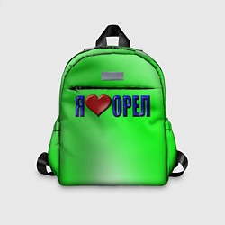 Детский рюкзак Орел любимый город, цвет: 3D-принт