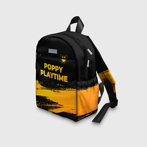 Детский рюкзак Poppy Playtime - gold gradient посередине / 3D-принт – фото 3