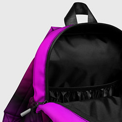 Детский рюкзак Lil Peep фиолетовый лук, цвет: 3D-принт — фото 2