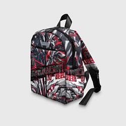 Детский рюкзак Киберпанк броня красная, цвет: 3D-принт — фото 2