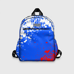 Детский рюкзак Флаг России - брызги, цвет: 3D-принт