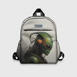 Детский рюкзак Инопланетный захватчик, цвет: 3D-принт