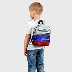 Детский рюкзак Символика: русский хакер, цвет: 3D-принт — фото 2
