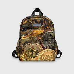 Детский рюкзак Золото цифровой эры, цвет: 3D-принт