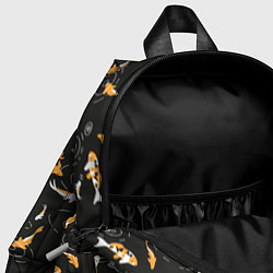 Детский рюкзак Карпы кои и дождь, цвет: 3D-принт — фото 2