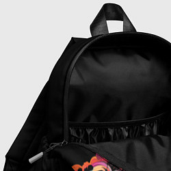 Детский рюкзак Хиппи в красных очках, цвет: 3D-принт — фото 2