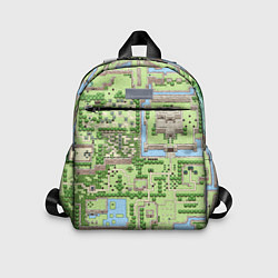 Детский рюкзак Zelda: карта, цвет: 3D-принт