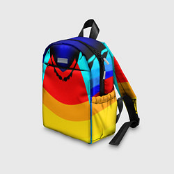 Детский рюкзак Цветные фигуры, цвет: 3D-принт — фото 2