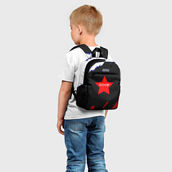 Детский рюкзак Ссср моя страна краски, цвет: 3D-принт — фото 2