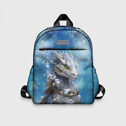 Детский рюкзак Зимний дракон, цвет: 3D-принт
