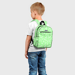 Детский рюкзак Нежный новогодний узор, цвет: 3D-принт — фото 2