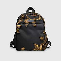 Детский рюкзак Золотые объемные листья