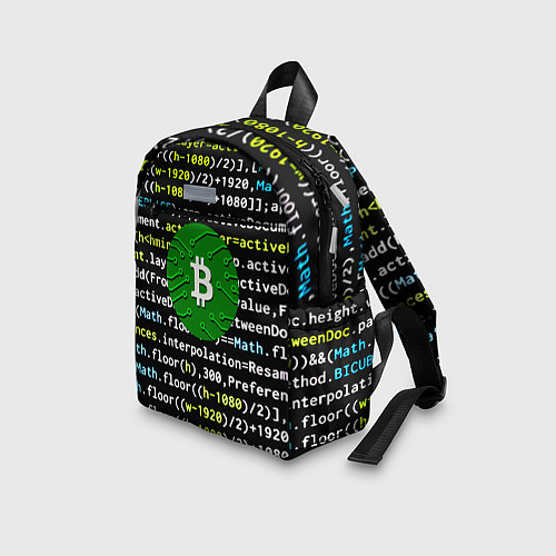 Детский рюкзак Bitcoin сатоши / 3D-принт – фото 3