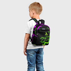 Детский рюкзак Half life atom strom, цвет: 3D-принт — фото 2
