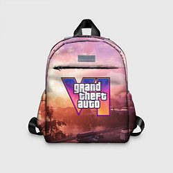 Детский рюкзак GTA 6 Vice, цвет: 3D-принт