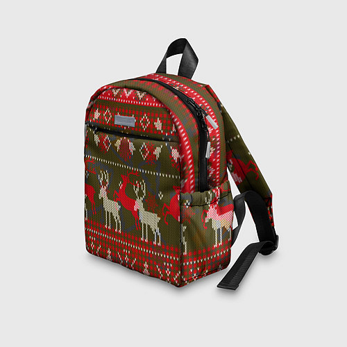 Детский рюкзак Рождественский орнамент / 3D-принт – фото 3