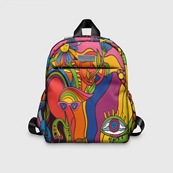 Детский рюкзак Психоделика и третий глаз, цвет: 3D-принт
