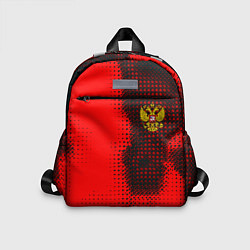 Детский рюкзак Россия герб спорт краски, цвет: 3D-принт
