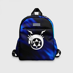 Детский рюкзак Fullmetal Alchemist soul, цвет: 3D-принт