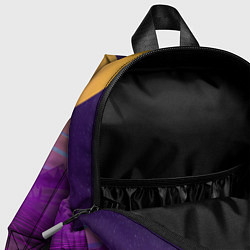 Детский рюкзак Чёрный Гусь на мотоцикле Чикен Ган, цвет: 3D-принт — фото 2