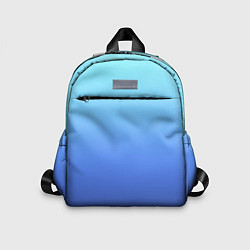 Детский рюкзак Голубой и черно-синий градиент