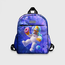 Детский рюкзак Homer Simpson is a brave astronaut, цвет: 3D-принт