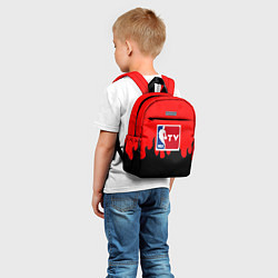 Детский рюкзак NBA sport flame, цвет: 3D-принт — фото 2
