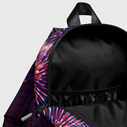 Детский рюкзак Праздничная Алла: фейерверк, цвет: 3D-принт — фото 2