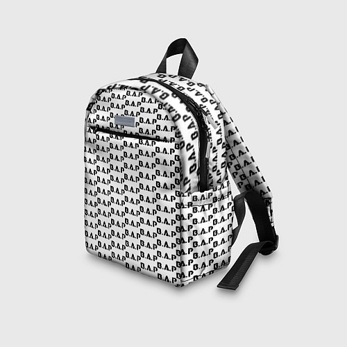 Детский рюкзак BAP kpop steel pattern / 3D-принт – фото 3