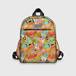 Детский рюкзак Сладкие мороженки, цвет: 3D-принт