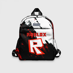 Детский рюкзак Roblox logo краски мобайл гейм
