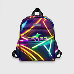 Детский рюкзак Counter Strike - neon glow, цвет: 3D-принт