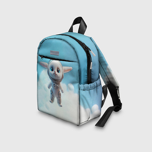 Детский рюкзак Кролик в облаках / 3D-принт – фото 3
