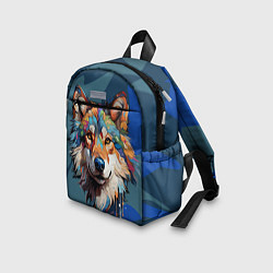 Детский рюкзак Очень красивый волк, цвет: 3D-принт — фото 2
