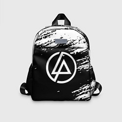 Детский рюкзак Linkin Park - black and white, цвет: 3D-принт