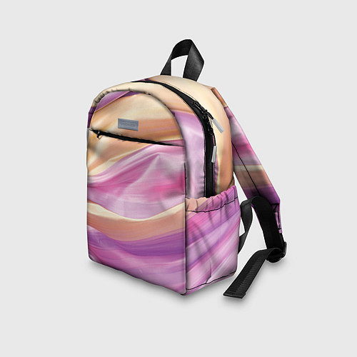 Детский рюкзак Нежный розовый и желтый / 3D-принт – фото 3