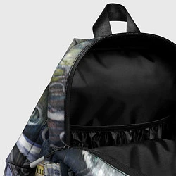 Детский рюкзак Черная пурга, цвет: 3D-принт — фото 2