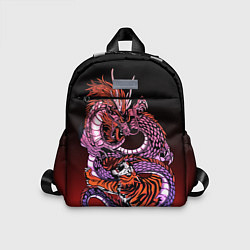 Детский рюкзак Дракон и тигр в год дракона