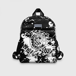 Детский рюкзак Manchester City краски чёрно белые