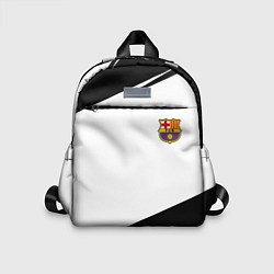 Детский рюкзак Barcelona краски чёрные спорт, цвет: 3D-принт