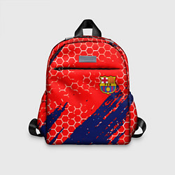 Детский рюкзак Барселона спорт краски текстура, цвет: 3D-принт