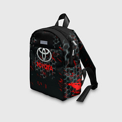 Детский рюкзак Toyota краски броня, цвет: 3D-принт — фото 2