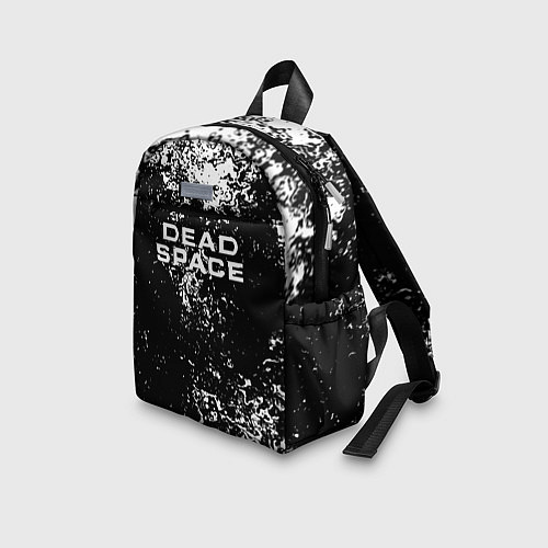 Детский рюкзак Мёртвый космос брызги красок / 3D-принт – фото 3