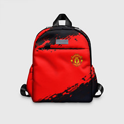 Детский рюкзак Manchester United colors sport, цвет: 3D-принт