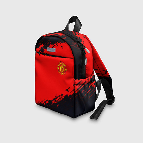 Детский рюкзак Manchester United colors sport / 3D-принт – фото 3