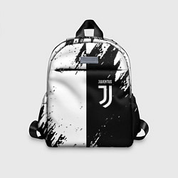Детский рюкзак Juventus краски чёрнобелые