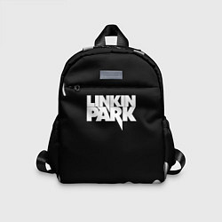 Детский рюкзак Linkin park краска белая, цвет: 3D-принт